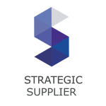 Este logo pertenece a uno de nuestros clientes de oficna en Coyoacán, Strategic Supplier, empresa especializada en compras